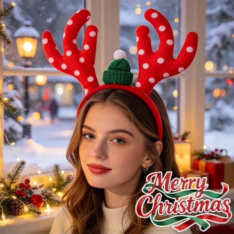 1-5PCS Christmas Reindeer Antl - đánh giá và giá Reindeer Antlers Headband