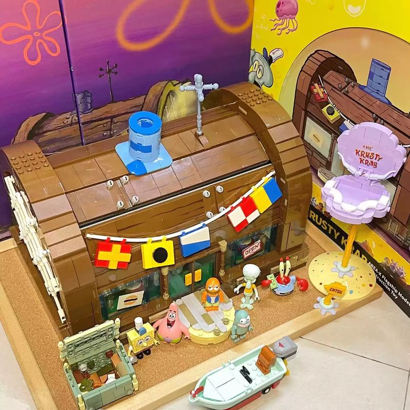 SpongeBob Krusty Krab Area-X B - đánh giá và giá Lego Set Technic