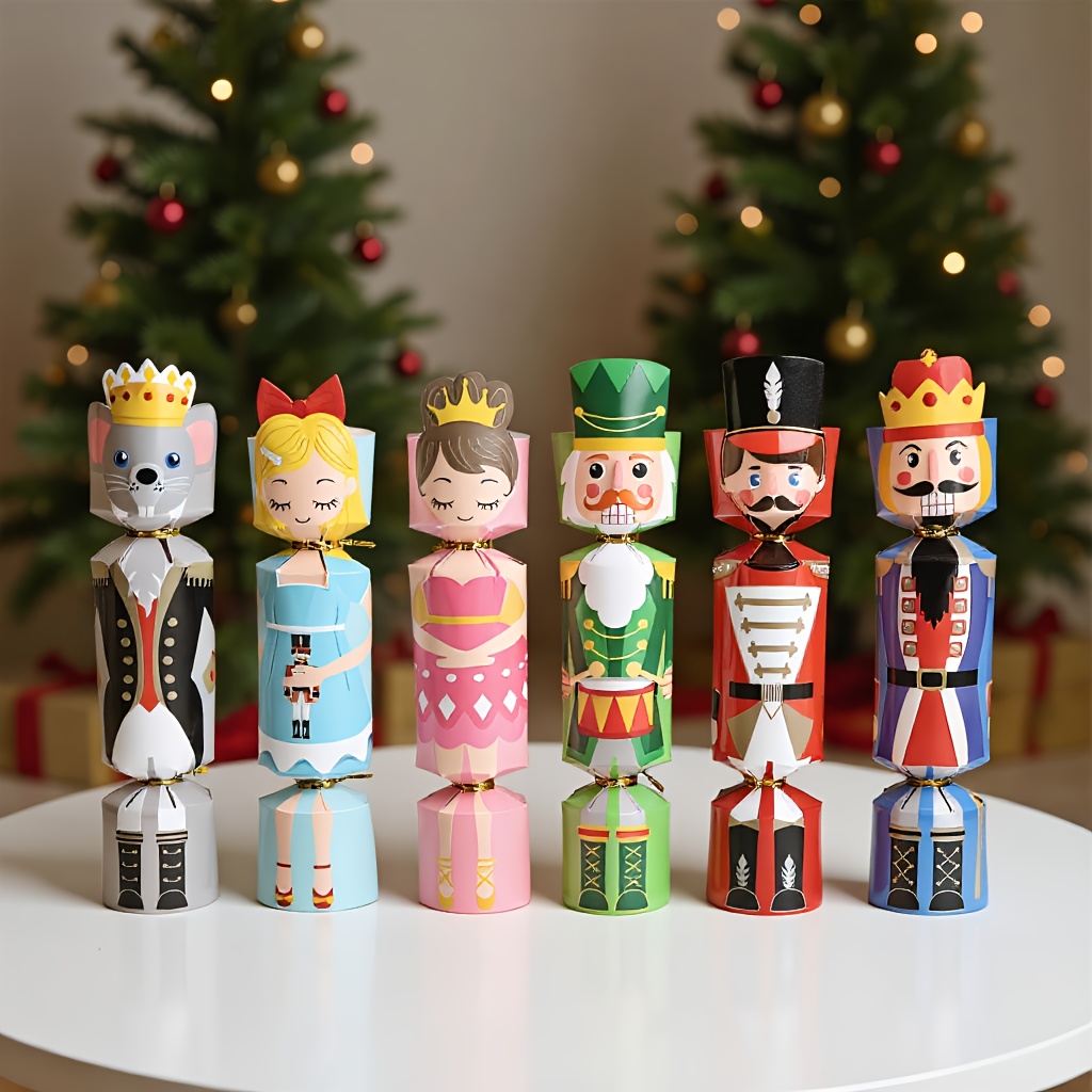 24Pcs Christmas Cracker Nutcra - đánh giá và giá Nutcracker Figurine