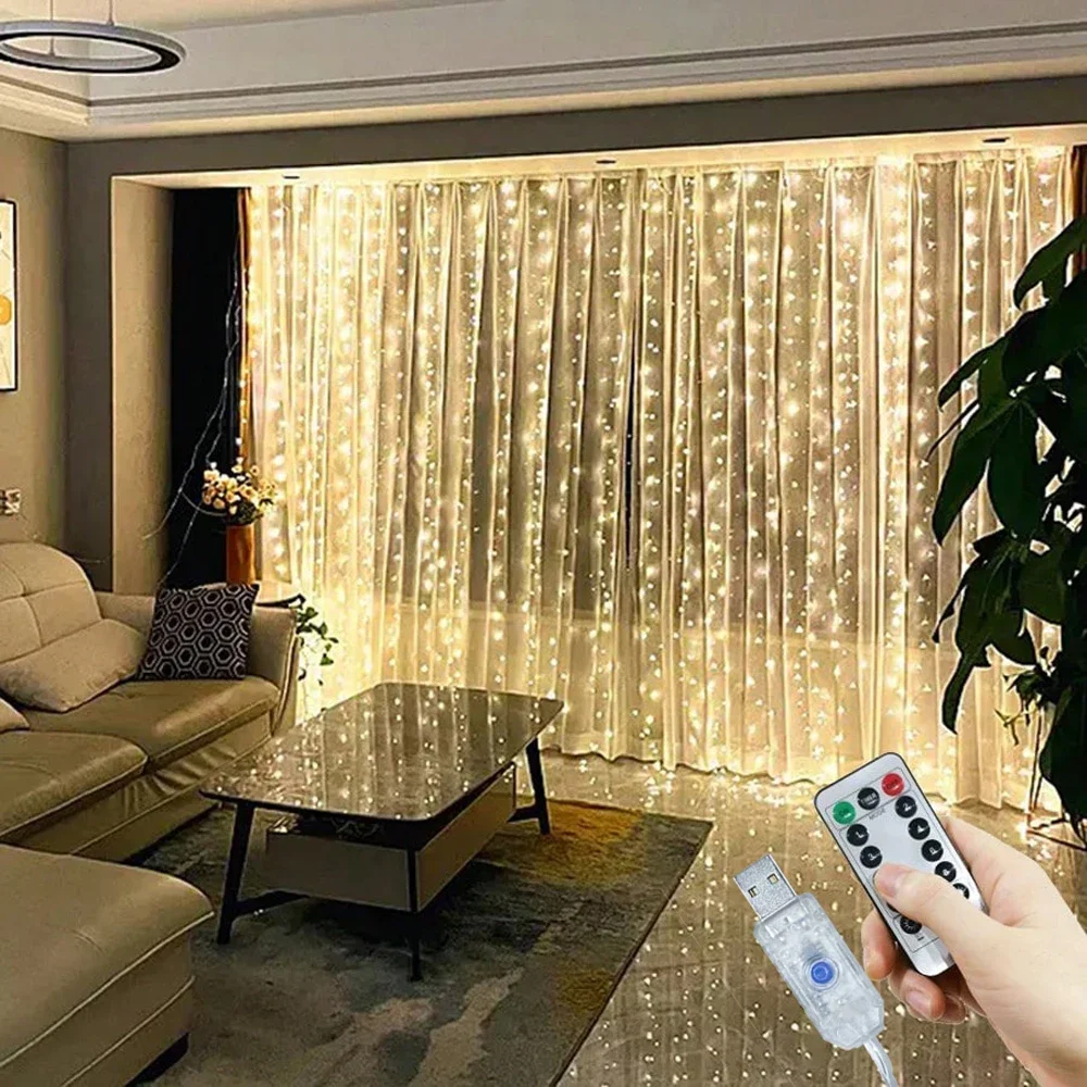 LED Fairy String Curtain Light - đánh giá và giá Led Fairy String Lights