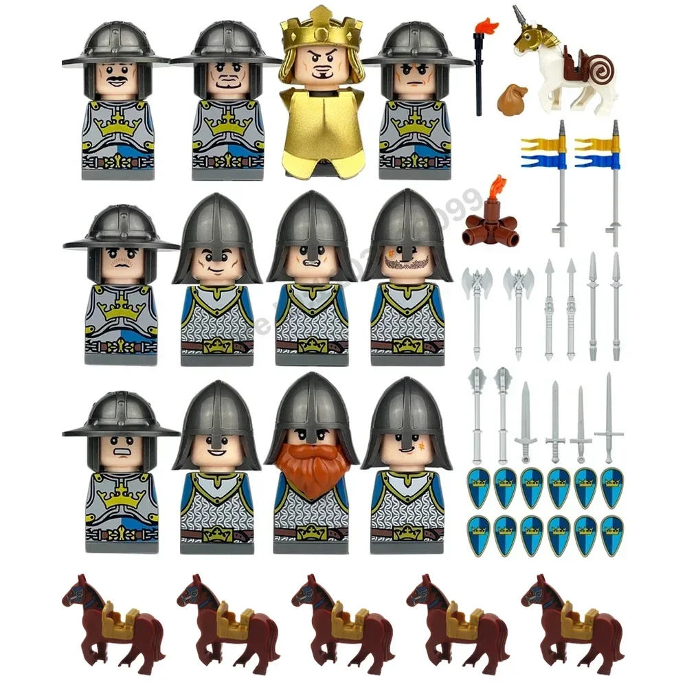 Medieval Europe Nations Soldie - đánh giá và giá Lego Set Technic