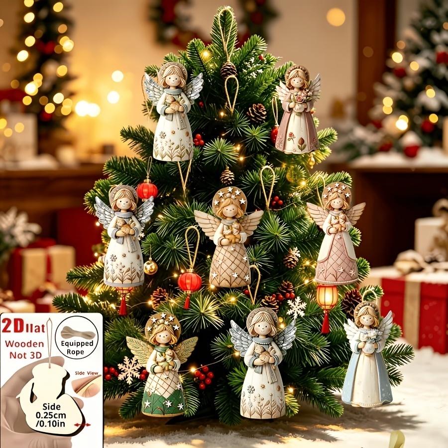 1/5/10/20/50/100pcs 2D Templat - đánh giá và giá Christmas Tree Artificial