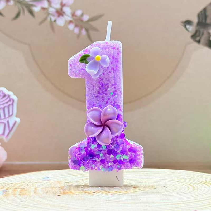 Soft Deep Purple Gradient Purp - đánh giá và giá Holiday Candle Set