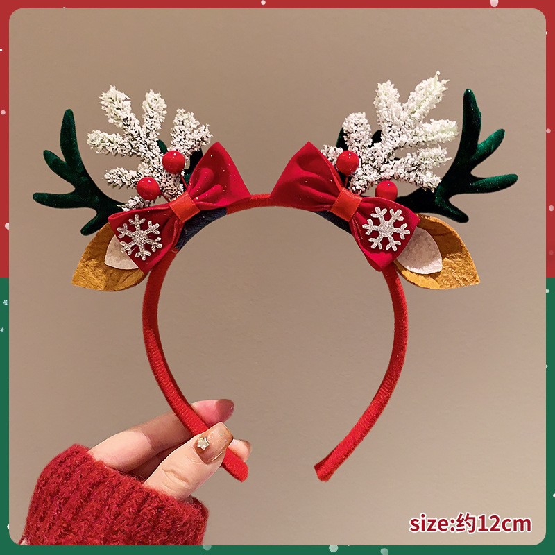 Christmas Headband Cute Reinde - đánh giá và giá Reindeer Antlers Headband