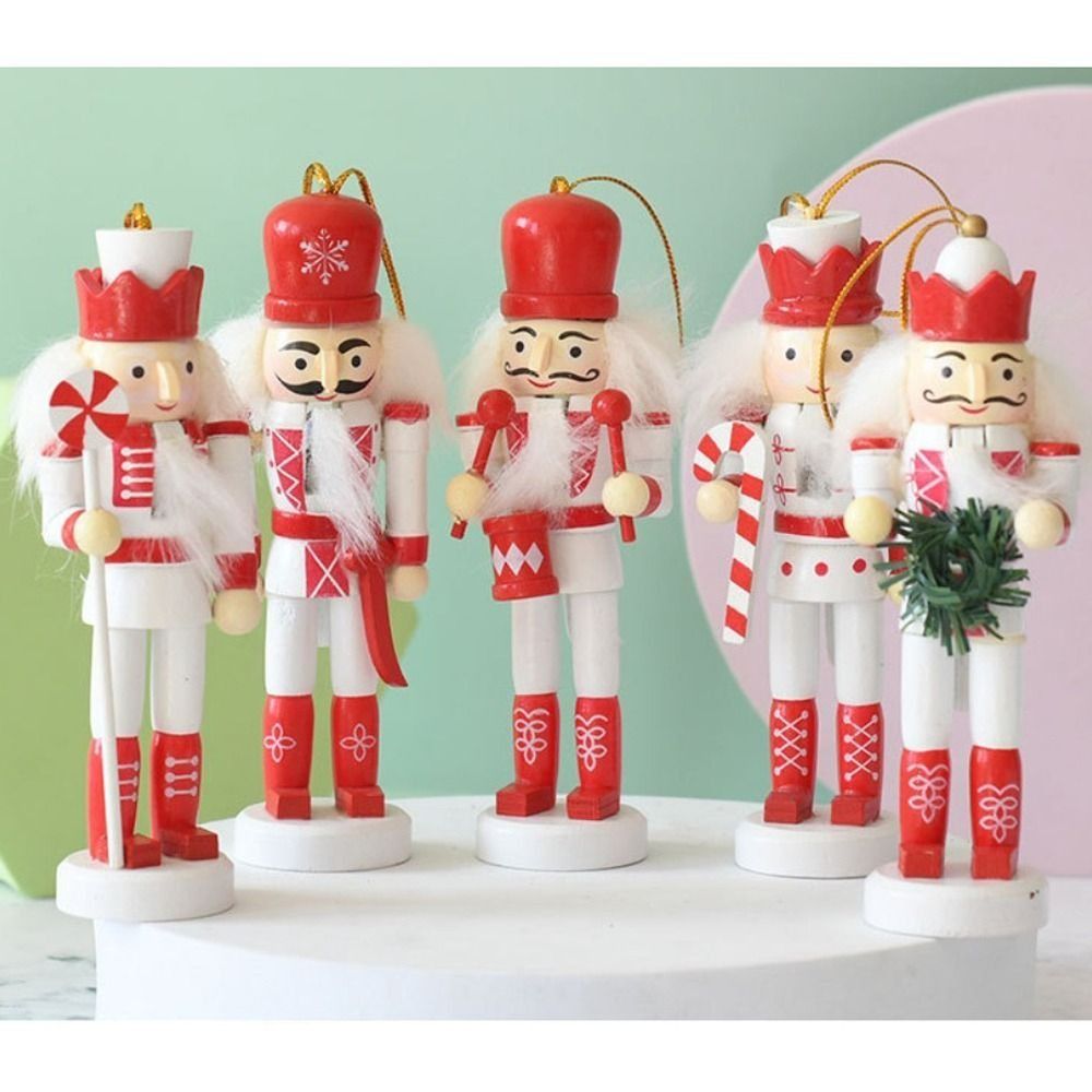 5PCS Merry Christmas Handicraf - đánh giá và giá Nutcracker Figurine