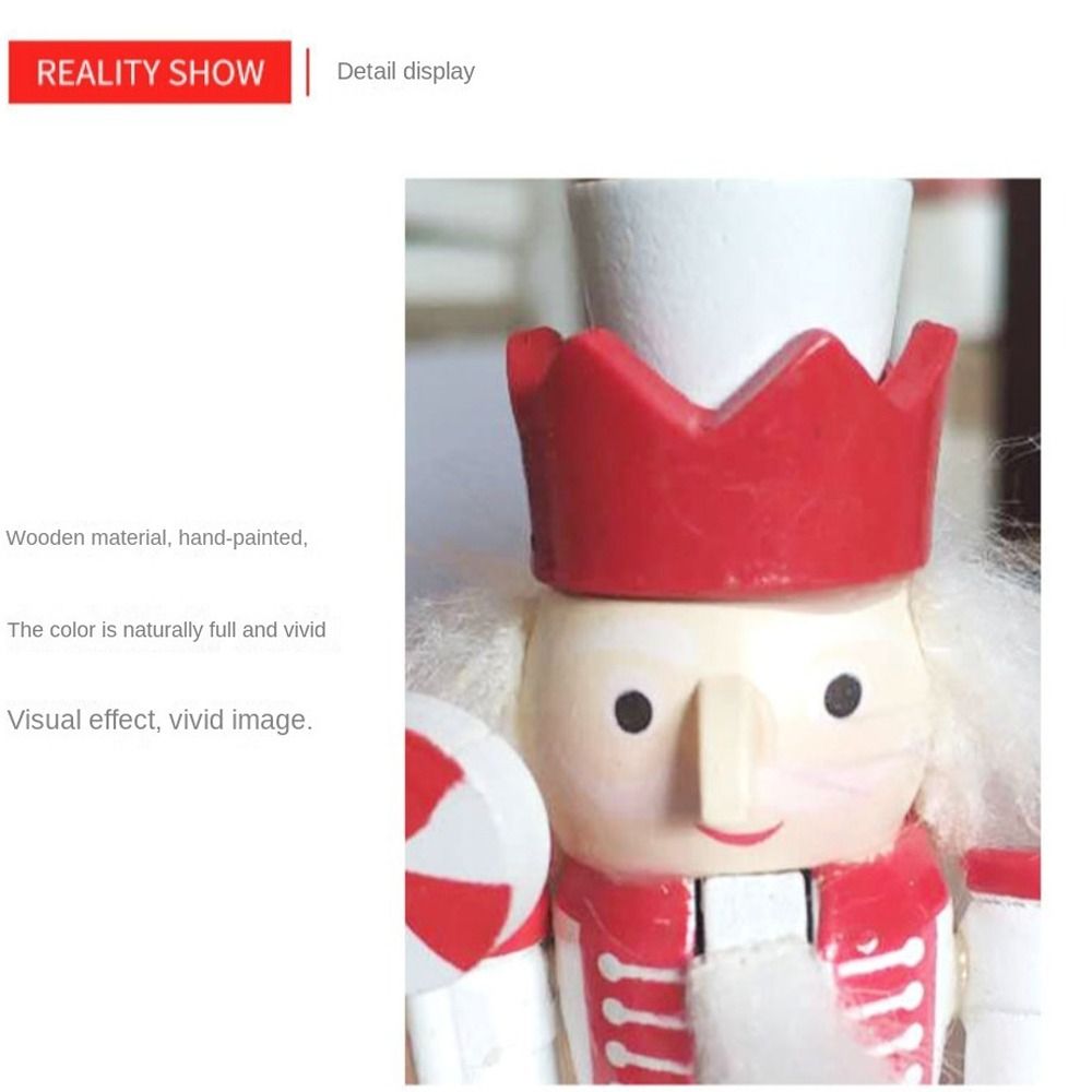 5PCS Merry Christmas Handicraf - đánh giá và giá Nutcracker Figurine