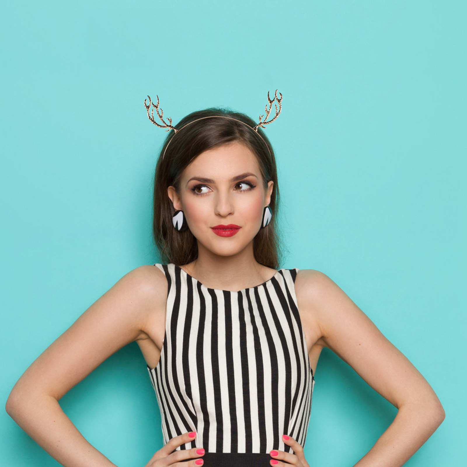 Christmas Costume Headband Rei - đánh giá và giá Reindeer Antlers Headband