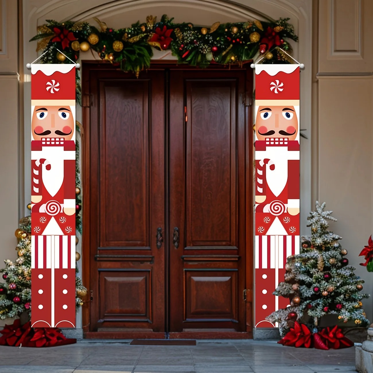 Christmas Banner Set Nutcracke - đánh giá và giá Nutcracker Figurine