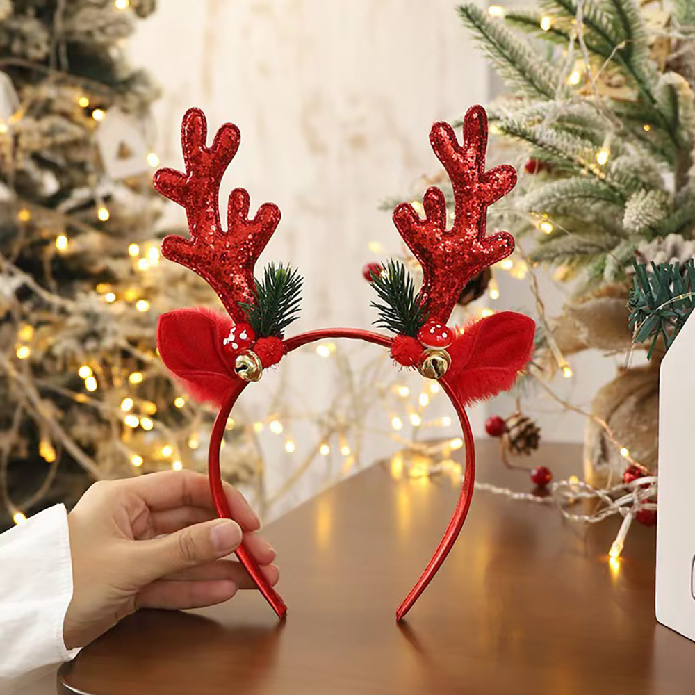 Christmas Reindeer Antler Head - đánh giá và giá Reindeer Antlers Headband